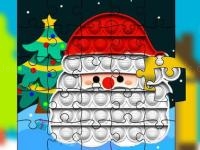 Jeu mobile Christmas pop it jigsaw