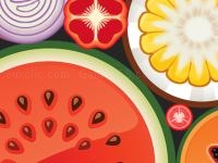 Jeu mobile Merge veggies