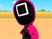 Jeu mobile Squid game survival 3d