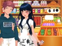 Jeu mobile Supermarket grocery store girl