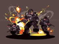 Jeu mobile War soldiers jigsaw