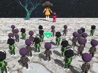 Jeu mobile Squid game space
