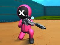 Jeu mobile Squid game - 456 sniper challenge