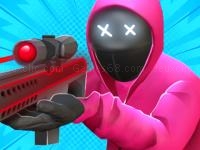Jeu mobile Sniper squid game