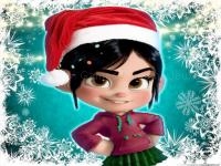 Jeu mobile Vanellope von schweetz christmas dress up