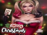 Jeu mobile Harley quinn christmas sweater dress up