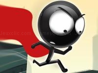 Jeu mobile Stickman run parkour