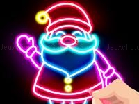 Jeu mobile Draw glow christmas