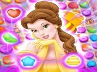 Jeu mobile Belle princess match 3 puzzle