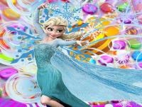 Jeu mobile Elsa | frozen match 3 puzzle