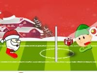 Jeu mobile Santa winter head soccer