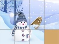 Jeu mobile Christmas slide puzzle