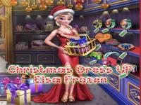 Jeu mobile Elsa frozen christmas dress up