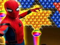 Jeu mobile Spiderman bubble shooter