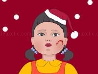 Jeu mobile Squid game christmas coloring