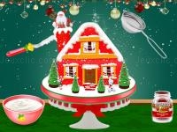 Jeu mobile Xmas gingerbread house cake