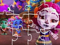 Jeu mobile Super monster halloween jigsaw game