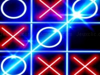 Jeu mobile Tic tac toe glow