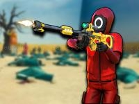 Jeu mobile Squid game sniper shooter