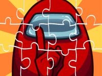 Jeu mobile Among us jigsaw game