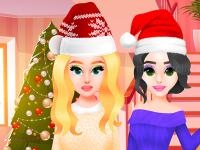 Jeu mobile Christmas party girls with julie