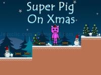Jeu mobile Super pig on xmas