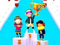 Jeu mobile Fun race on ice