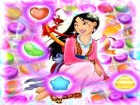 Jeu mobile Fa mulan match 3 puzzle