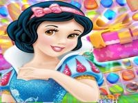 Jeu mobile Snow white princess match 3