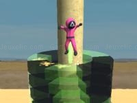 Jeu mobile Glass challenge squid game