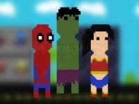 Jeu mobile Super heroes runner