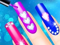 Jeu mobile Glow nails: manicure nail salon game for girls