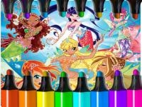 Jeu mobile Winx match 3 game