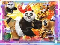 Jeu mobile Kungfu panda match3 puzzle
