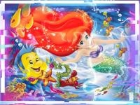 Jeu mobile Little mermaid match3 puzzle