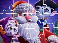 Jeu mobile Super monsters christmas jigsaw