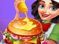 Jeu mobile Burger cooking chef