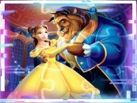 Jeu mobile Beauty and the beast match3 puzzle