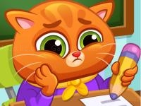 Jeu mobile Lovely virtual cat at school