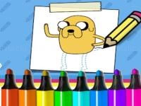 Adventure time: how to draw jake