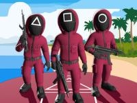 Jeu mobile Squid game island escape
