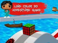 Jeu mobile Line color 3d squid game color adventure