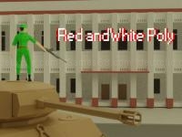 Jeu mobile Red and white poly