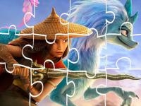 Jeu mobile Raya and the last dragon jigsaw
