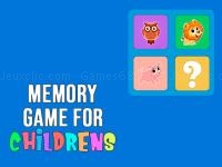 Jeu mobile Memory game for childrens
