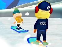Jeu mobile Ski challenge 3d