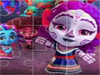 Super monster halloween jigsaw