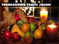 Thanksgiving fruits jigsaw
