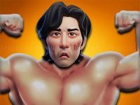 Jeu mobile Squid game muscle run.io