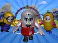 Jeu mobile Fall guys multiplayer runner